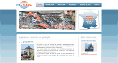 Desktop Screenshot of egsol.fr